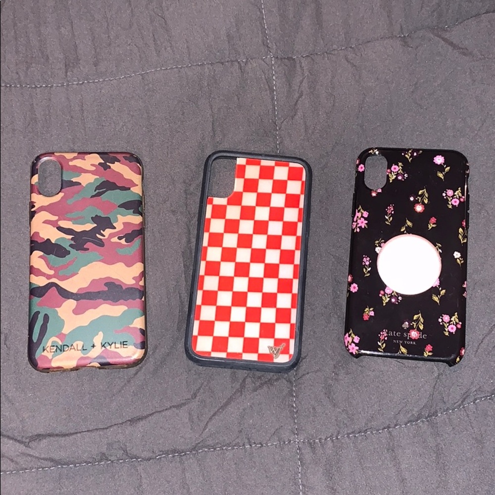 Three IPhone X Cases